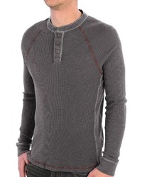 True Grit Waffle Thermal Henley Shirt