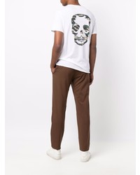 Zadig & Voltaire Zadigvoltaire Camouflage Skull Print T Shirt
