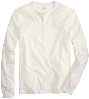 j crew men's long sleeve henley