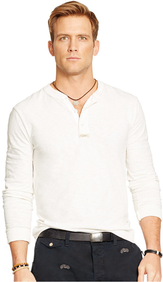 Polo Ralph Lauren Textured Henley Shirt 