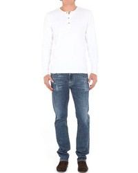 AG Jeans The Commute Ls Henley True White