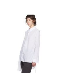 Ann Demeulemeester White Asymmetric Shirt