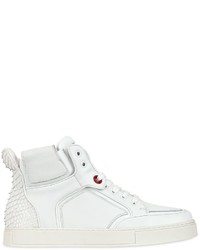 2andmade Leather High Top Sneakers