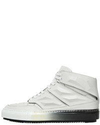 Alejandro Ingelmo 3d Gradient Leather High Top Sneakers