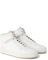 Common Projects Bball Leather High Top Sneakers