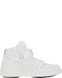 Marcelo Burlon County of Milan Block Sneakers White Size 8