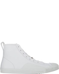 Balenciaga Cap Toe Monochrome Sneakers White