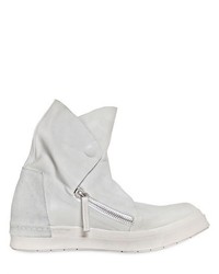 Cinzia Araia Smooth Leather High Top Sneakers