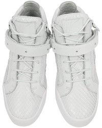 Giuseppe Zanotti Gladio White Leather Sneaker