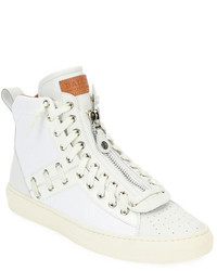 Bally Hekem Patchwork High Top Sneakers
