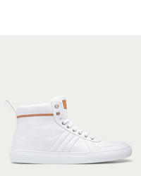 Bally Hervey Leather Sneaker In White