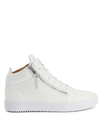 Giuseppe Zanotti Kriss Logo Patch High Top Sneakers