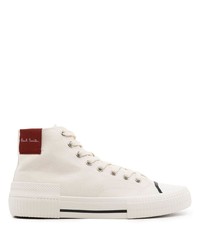 Paul Smith Logo Patch High Top Sneakers