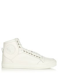 Versace Medusa Leather High Top Trainers