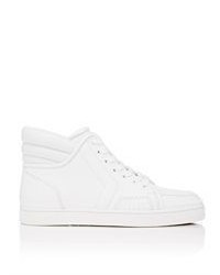 Christian Louboutin Sporty Dude Low Flat Sneakers White