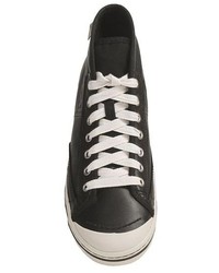 Simple Take On Hi High Top Sneakers Organic Cotton Recycled Materials