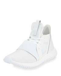 adidas Tubular Defiant High Top Sneaker Running White
