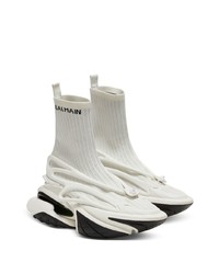 Balmain Unicorn High Top Sneakers