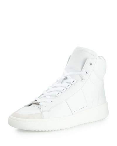 Top Leather Sneaker White 