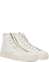 Undercoverism White Distressed Sneakers