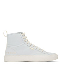 Woman by Common Projects White Nubuck Tournat High Sneakers