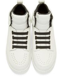 3.1 Phillip Lim White Pl31 High Top Sneakers