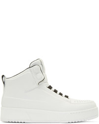 3.1 Phillip Lim White Pl31 High Top Sneakers