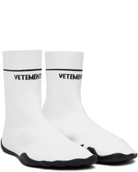 Vetements White Sock Sneakers