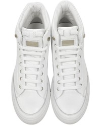 Philipp Plein Without It White Leather Sneaker