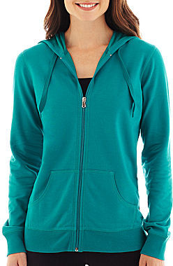 jcpenney Made For Life French Terry Hoodie, $36 | jcpenney | Lookastic