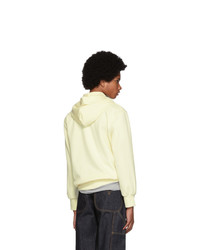 Comme Des Garcons Play Off White Heart Patch Hoodie