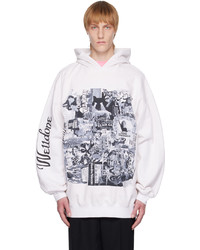We11done Off White Horror Collage Hoodie