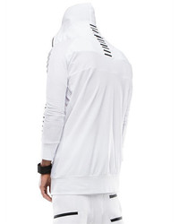 Demobaza Reframe Hooded Zip Up Cotton Sweatshirt