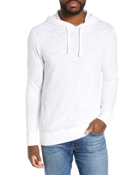 Faherty Slubbed Cotton Hooded Pullover