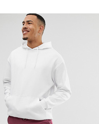 ASOS DESIGN Tall Oversized Hoodie In White