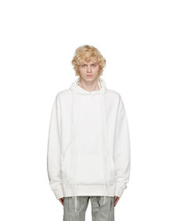 Post Archive Faction PAF White 31 Left Hoodie