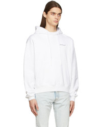 Off-White White Caravaggio Crowning Over Hoodie