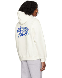 PLACES+FACES White Dropped Shoulders Hoodie