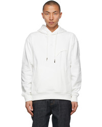Feng Chen Wang White French Terry Hoodie
