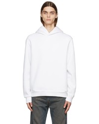 Acne Studios White Hooded Sweatshirt