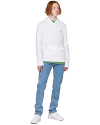 Lacoste White Patch Hoodie