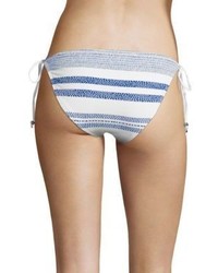 Shoshanna Striped Clean String Bikini Bottom