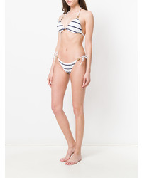 Heidi Klein Striped Triangle Bikini Top