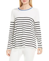 Vince Camuto Clipper Stripe Highlow Top