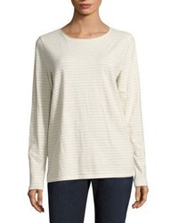Eileen Fisher Cotton Striped Top