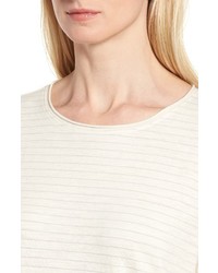 Eileen Fisher Stripe Organic Cotton Top