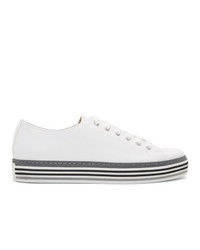 Paul Smith White Canvas Sotto Sneakers