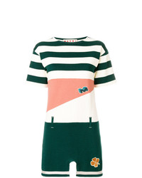 Marni Colourblock Striped T Shirt Dress