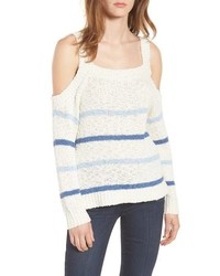 Cupcakes And Cashmere Cerice Cold Shoulder Sweater