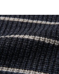 Uniqlo Middle Gauge Striped Crew Neck Sweater